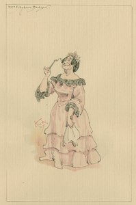 Mrs Bayham Badger da Joseph Clayton Clarke
